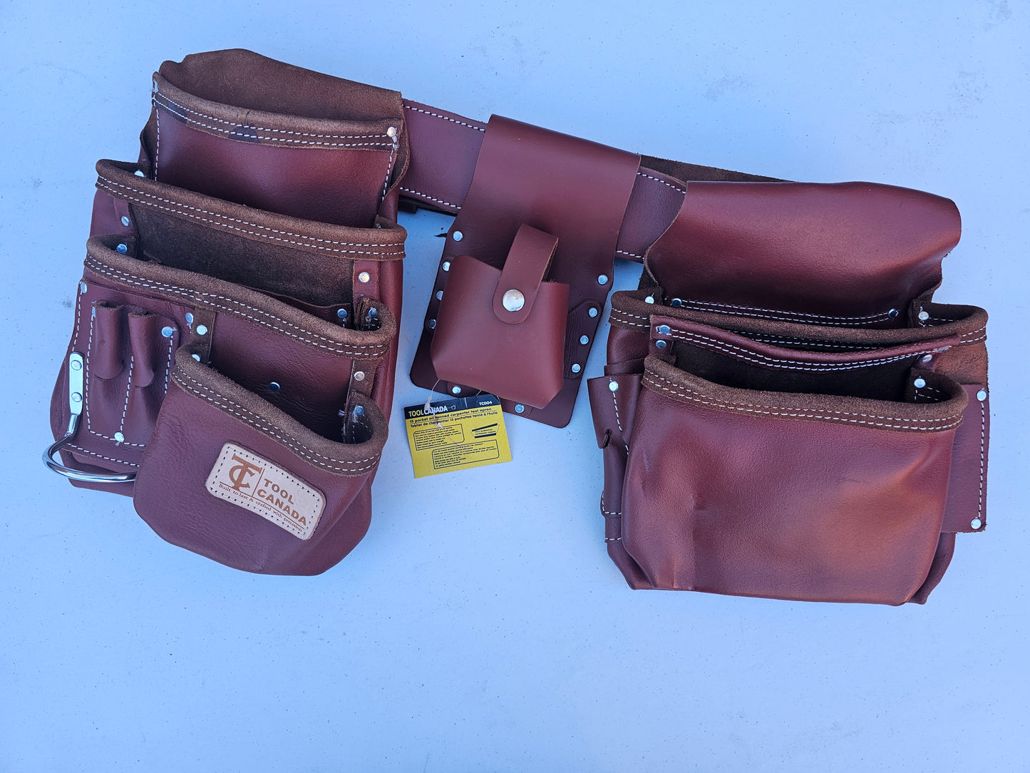 Handyman's 11 Pocket Leather Tool Belt